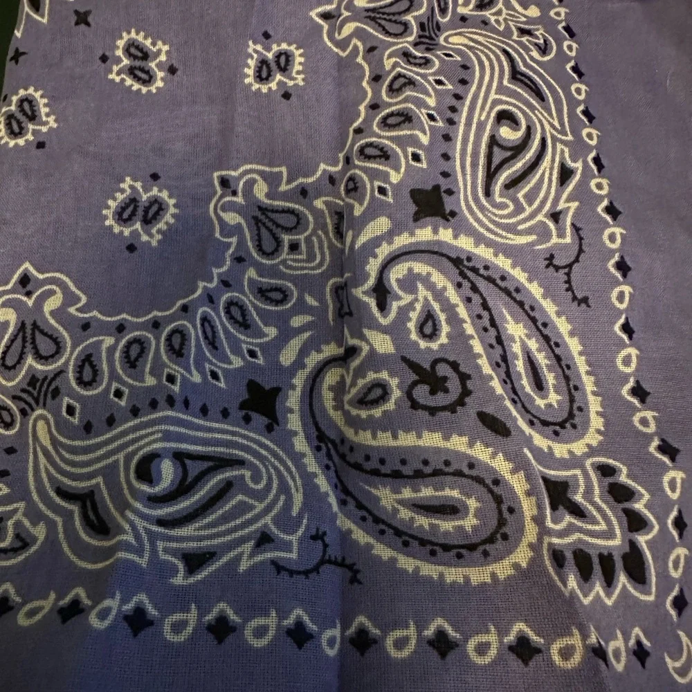YASHICA PAISLEY PRINT SCARF - Picture 1 of 7